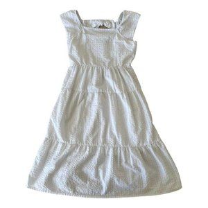 Old Navy white lined babydoll dress. XS.